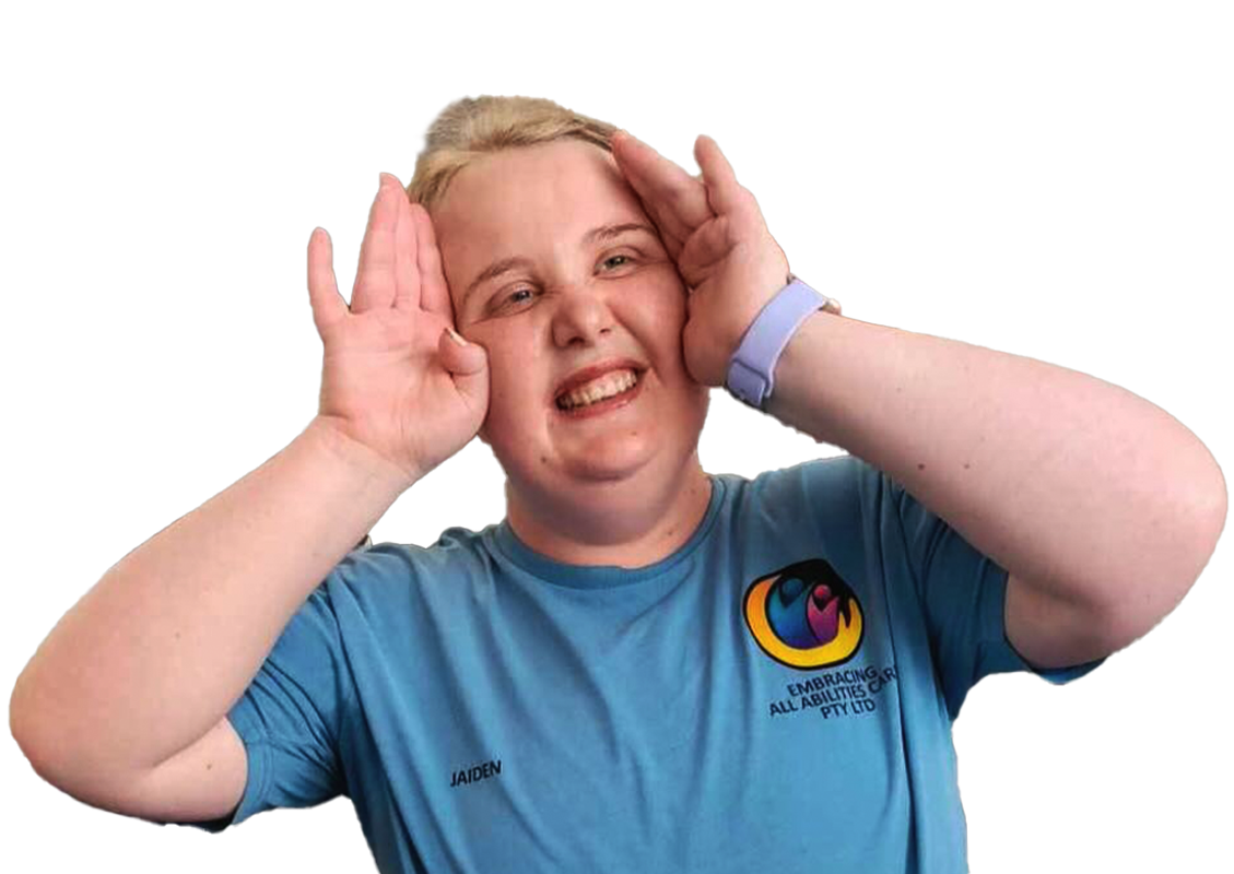 Jaiden at Embracing All Abilities Care